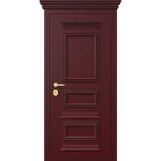 Входная дверь Portalle Termo Light Ral 3005, Ral 3005 Багет Багет III