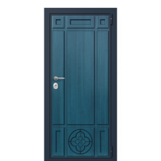 Входная дверь Portalle Fortis Темно-синяя, Темно-синяя Asia