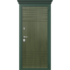 Входная дверь Portalle Shweda Light Темно-зеленое, Темно-зеленое L 003 Woodline