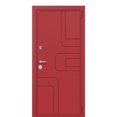 Входная дверь Portalle Shweda Красный, Красный D 006