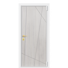 Входная дверь Portalle Termo Wood Белая эмаль, Белая эмаль L 005