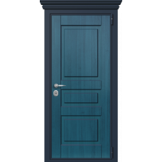 Входная дверь Portalle Termo Wood Темно-синяя, Темно-синяя