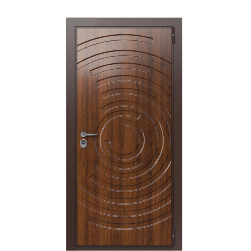 Входная дверь Termo Wood Коньячный дуб с двойным терморазрывом