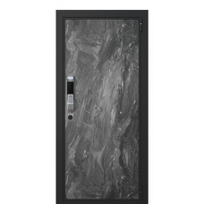 Входная дверь Portalle Electra Biometric Темный мрамор, Темный мрамор С ключ-картой