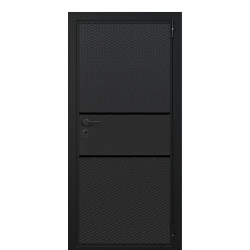 Входная дверь Portalle Fortis Ral 9005, Ral 9005 BE 005