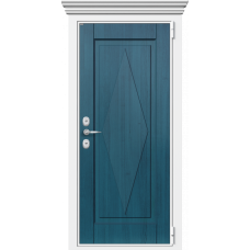 Входная дверь Portalle Shweda Темно-синяя, Темно-синяя C 008