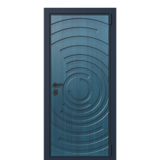 Входная дверь Portalle Termo Wood Темно-синяя, Темно-синяя R 001