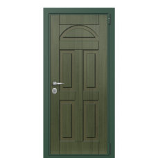 Входная дверь Portalle Termo Wood Темно-зеленое, Темно-зеленое F 009