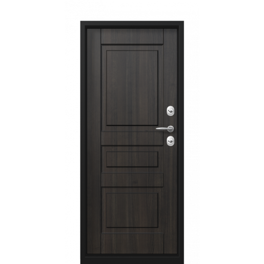 Входная дверь Portalle Fortis Ral 9005, Венге