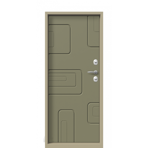 Входная дверь Portalle Fortis Ral 7002, Ral 7002 D 001