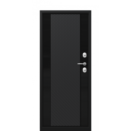Входная дверь Portalle Fortis Ral 9005, Ral 9005 BE 003