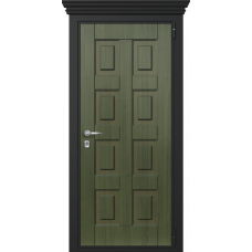 Входная дверь Portalle Termo Wood Темно-зеленое, Темно-зеленое F 002