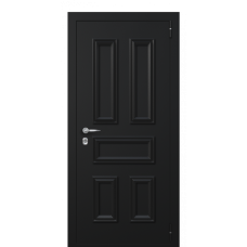 Входная дверь Portalle Termo Plus Ral 9005, Морадо черный Багет F 007