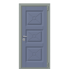 Входная дверь Portalle Termo Wood Ral 5014, Ral 5014 C 003