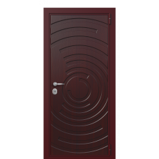 Входная дверь Portalle Termo Wood Темно-красный, Темно-красный R 001
